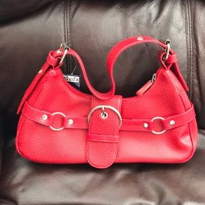 Red Belted Style Women’s Mini Handbag